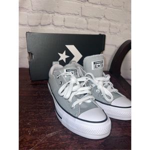 Converse Gray and White Athletic Shoes